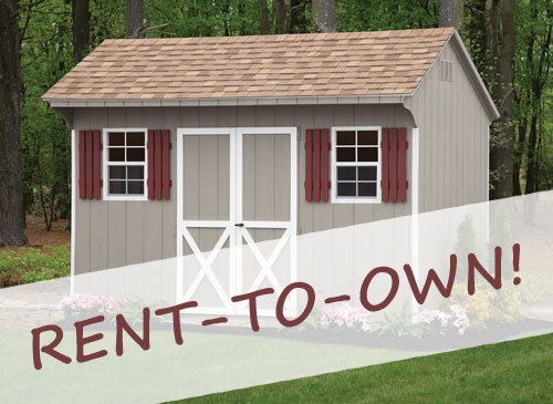 Get Your Own Storage Building with Our Rent-to-Own Program!