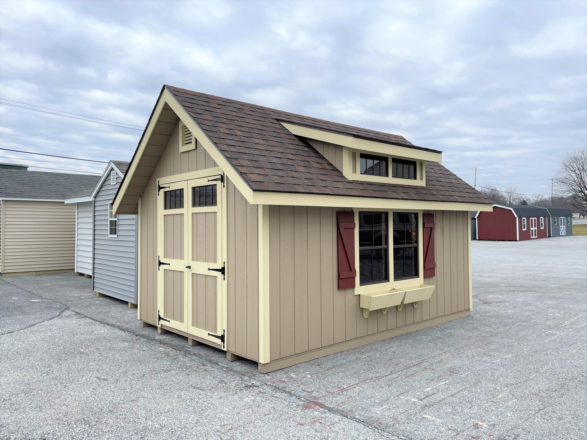 In-Stock Inventory — Barns, Sheds, Animal Structures, Garages & More!