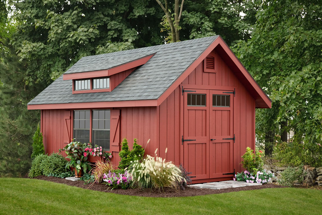 10x14 Victorian A-Frame Shed