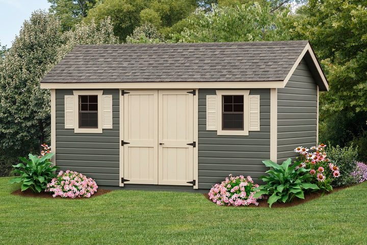10x16 Colonial A-Frame Shed
