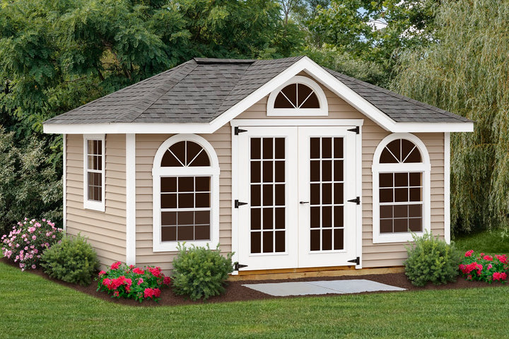 10x16 Victorian Hip Roof Shed