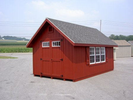 10x16 Victorian A-Frame Shed