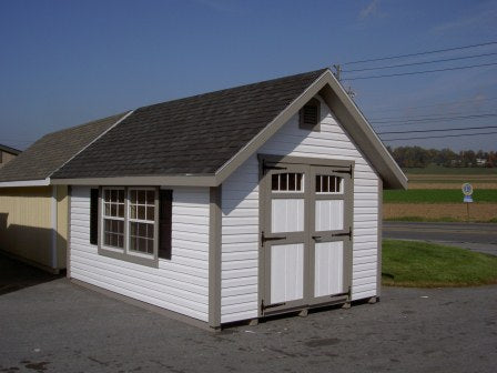 10x16 Victorian A-Frame Shed