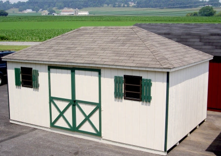 Hip Roof Shed Styles / Photo Gallery