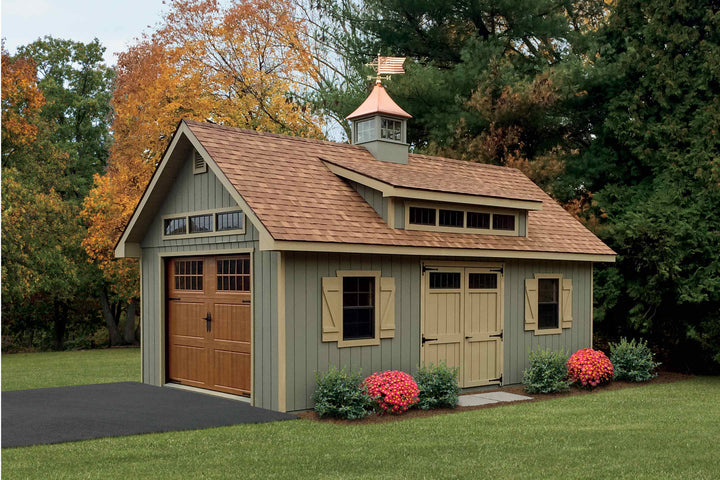 14x24 Victorian Ponderosa A-Frame Shed