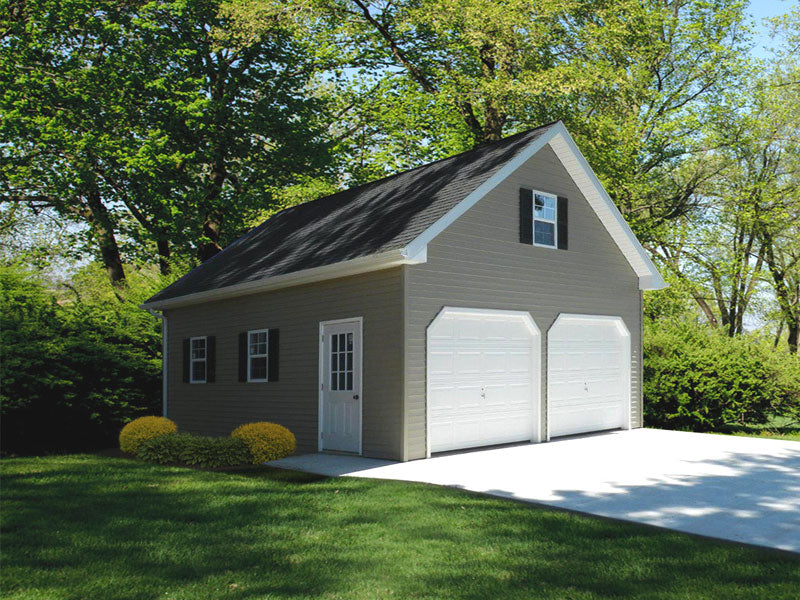 20x24 Vinyl Custom Garage