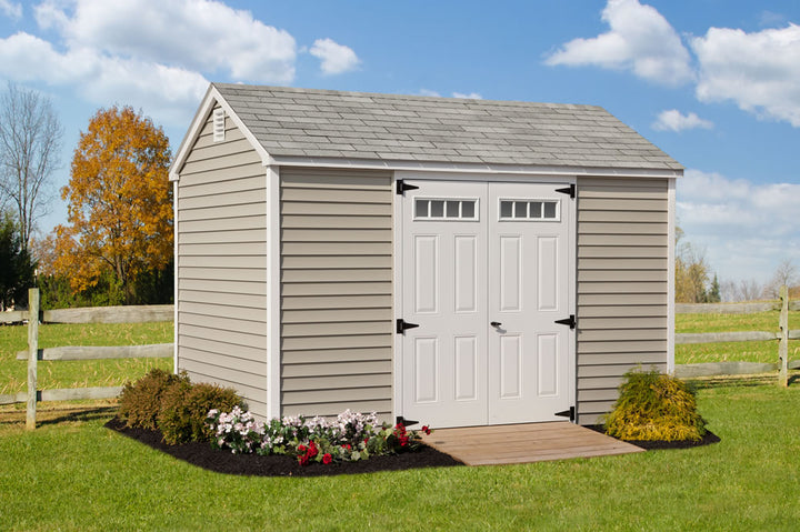 8x12 A-Frame Shed, Vinyl