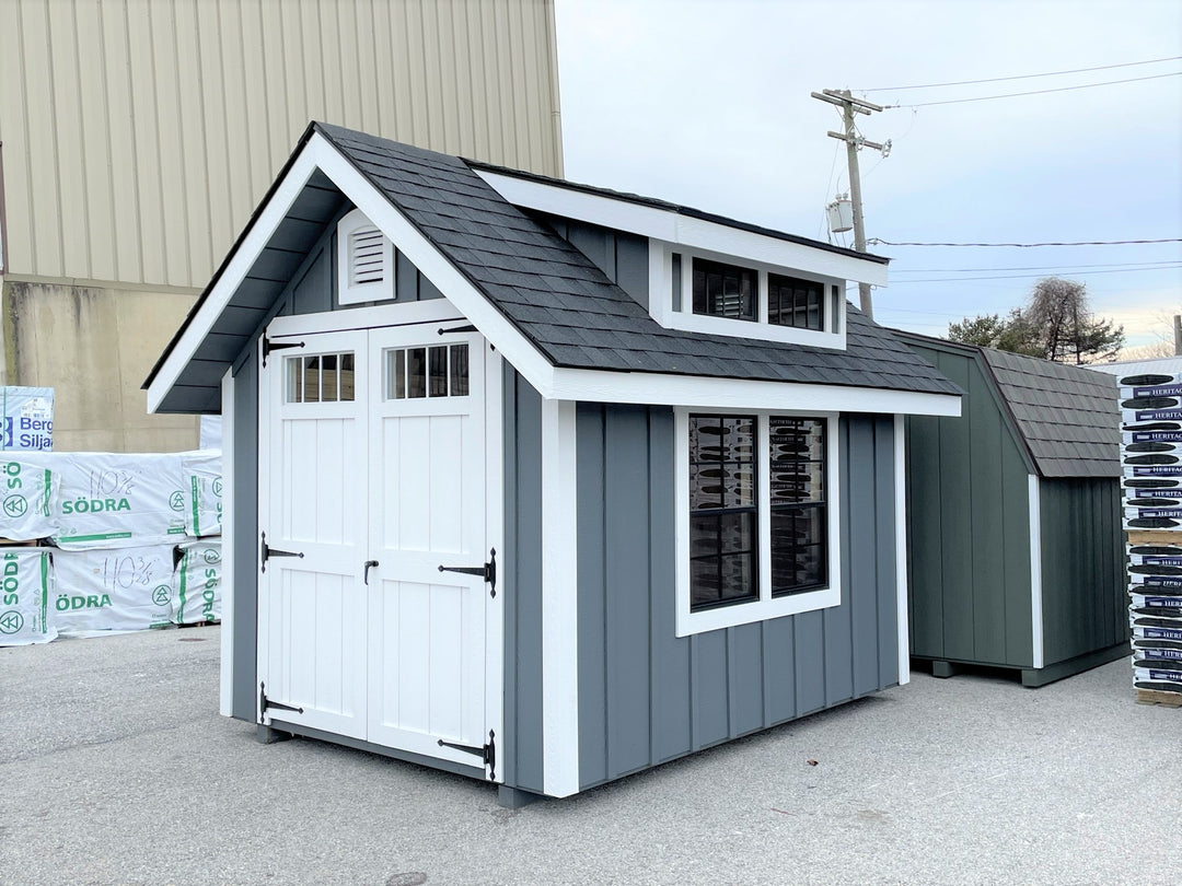 8x10 Victorian A-Frame Shed 106586