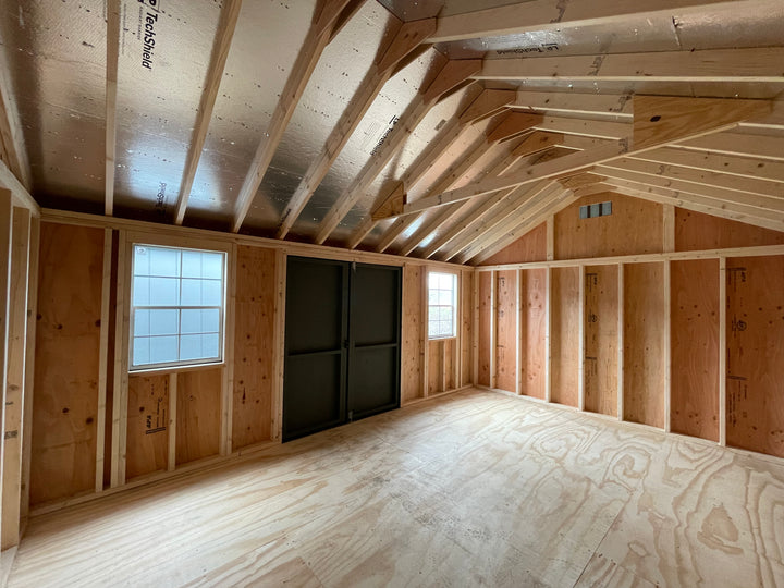 12x16 Traditional Aframe Shed 111622