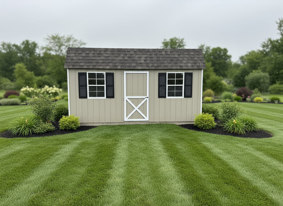 12x16 Dutch Barn Storage Shed 111630 - Duratemp