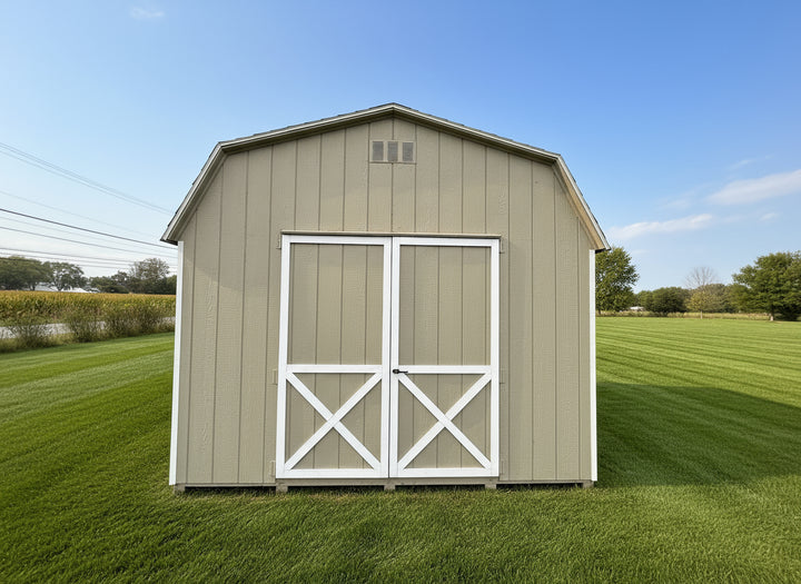 12x16 Dutch Barn Storage Shed 111630 - Duratemp