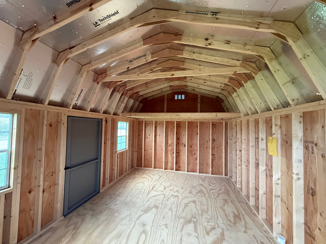 12x16 Dutch Barn Storage Shed 111630 - Duratemp