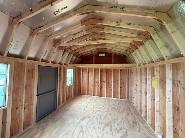 12x16 Dutch Barn Storage Shed 111630 - Duratemp