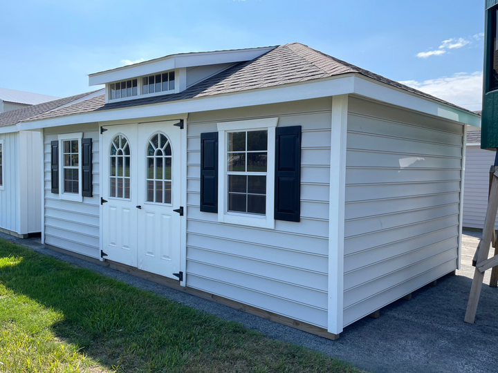 12x20 Victorian Hip Roof 105884 - Beaded Vinyl Siding