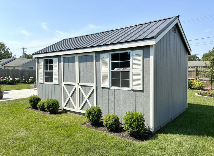10x16 Aframe w/Metal Roof - 111749
