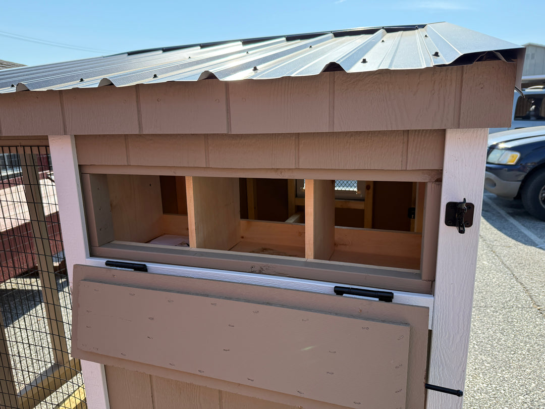 4x6 Leanto Combination Chicken Coop