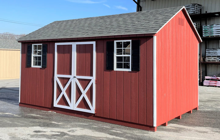10x16 Traditional Aframe Shed 106573 **SOLD**