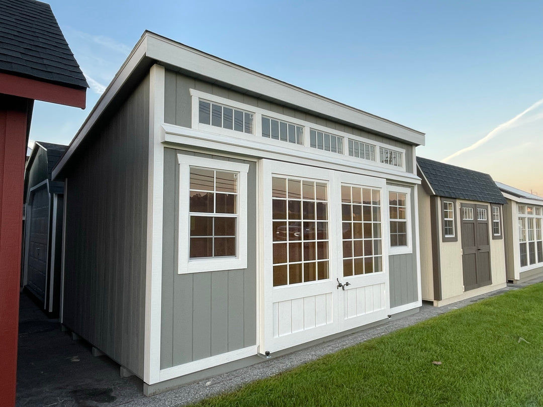 10x16 Colonial Studio Shed 107637